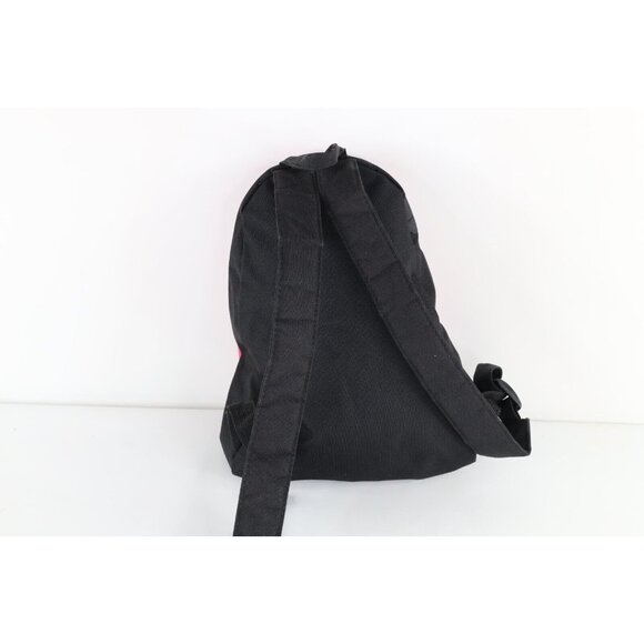 Vintage Y2K Fox Racing Spell Out Tribal Motocross Mini Backpack Book Bag Black main image 4
